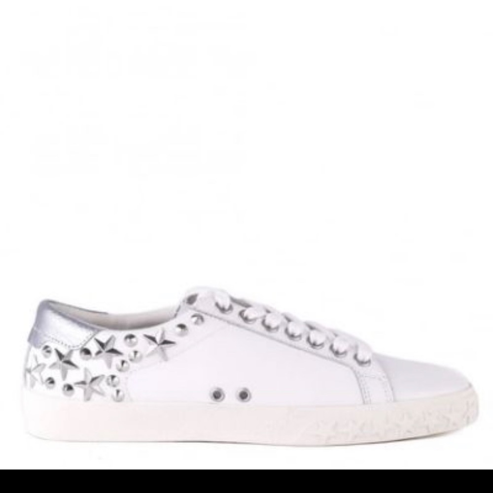 ASH WHITE & POWDER STAR SNEAKERS